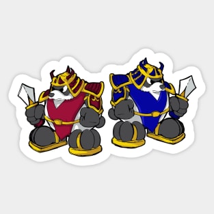 The Temple Guards Sticker